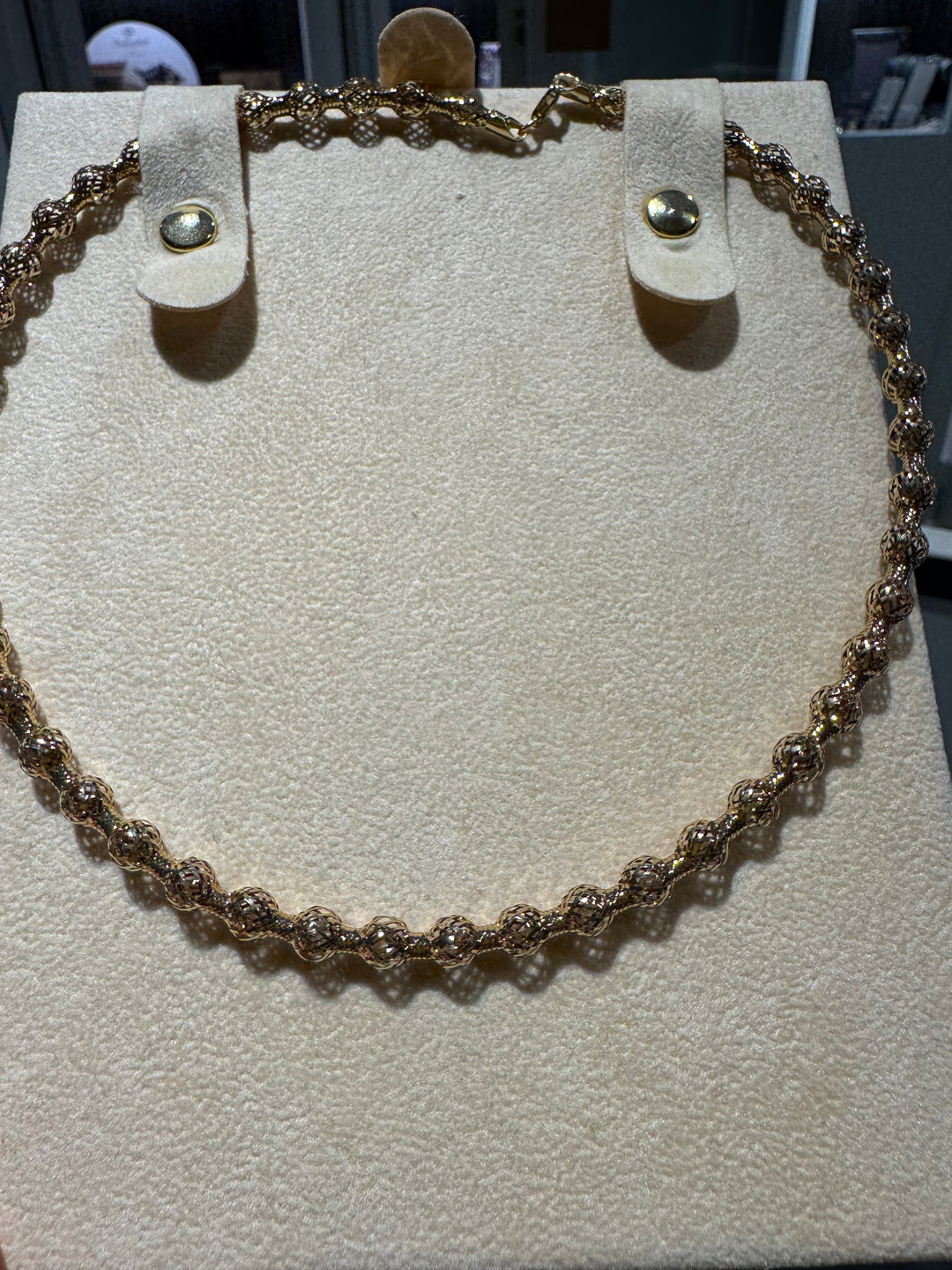 Collana elastica oro