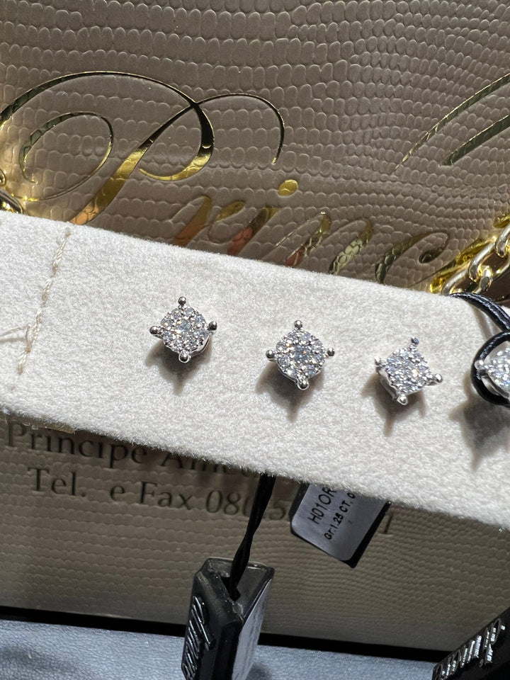 Orecchini magik diamanti 0.06