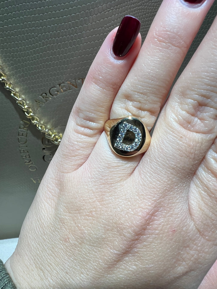 Anello personalizzabile oro