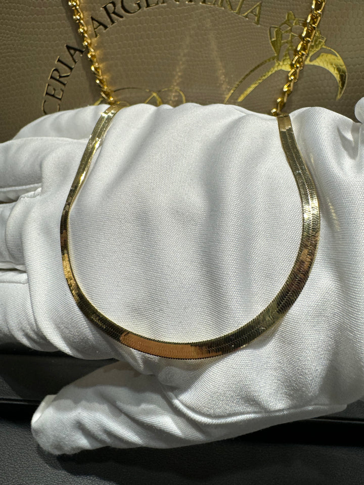 Collana “Linguina” oro giallo