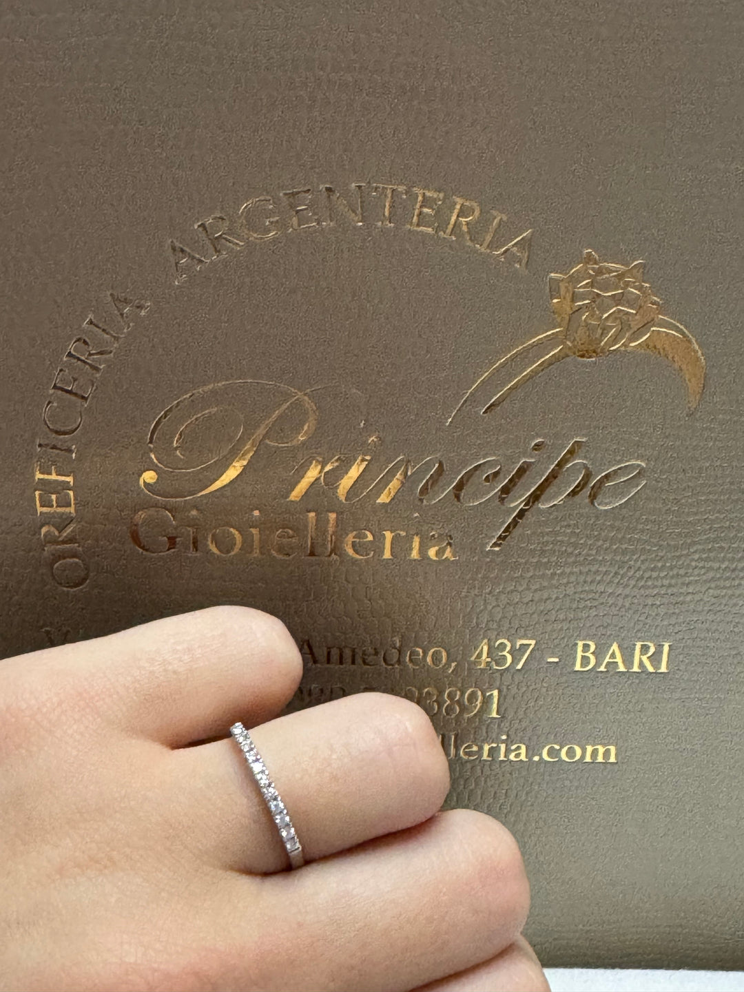 Anello veretta Mirco visconti 💎