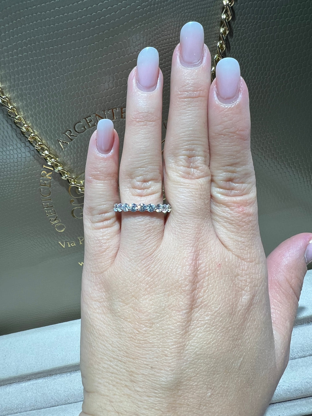 Anello veretta girodito Marcello Pane