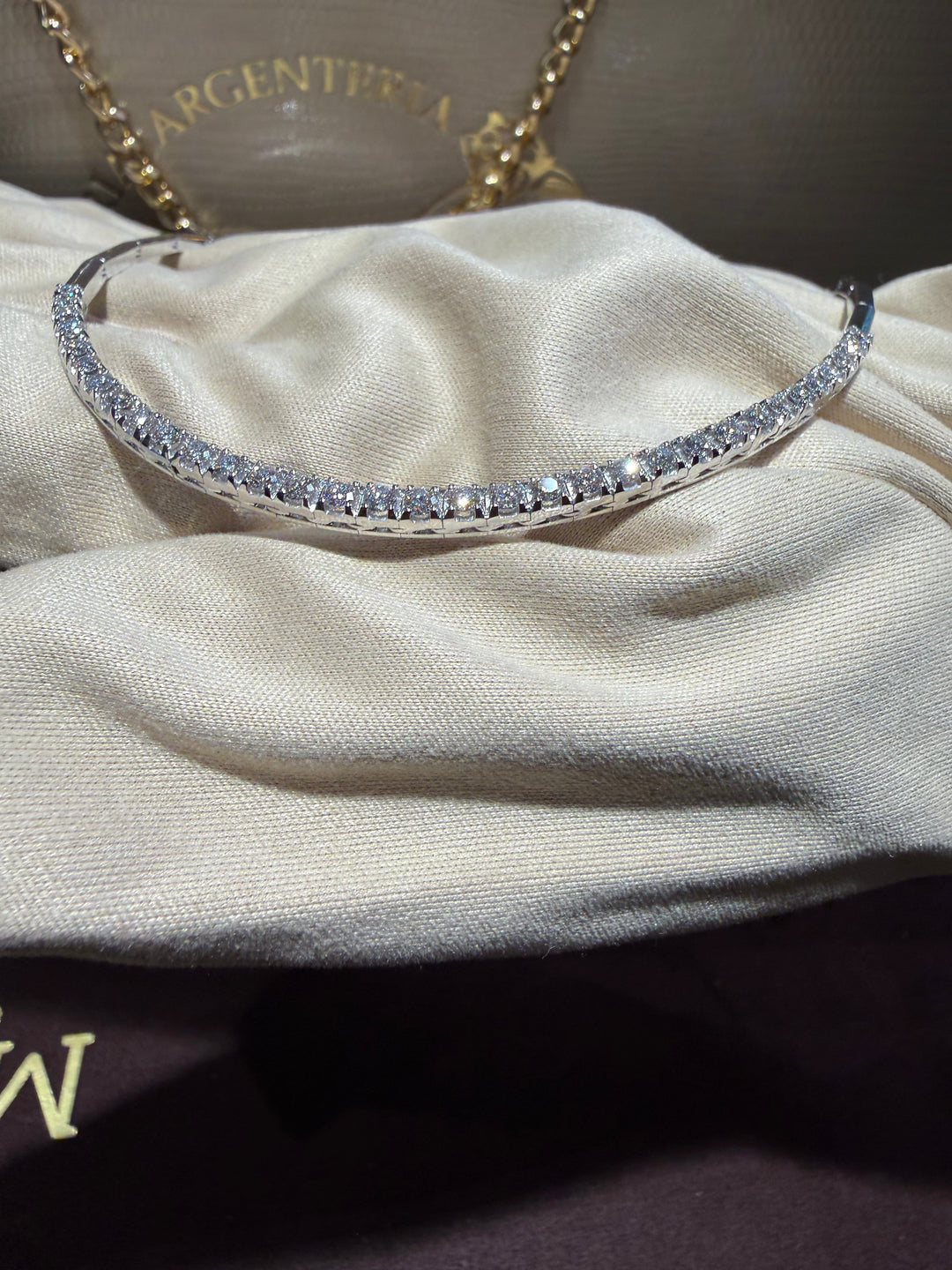 Collana tennis Visconti