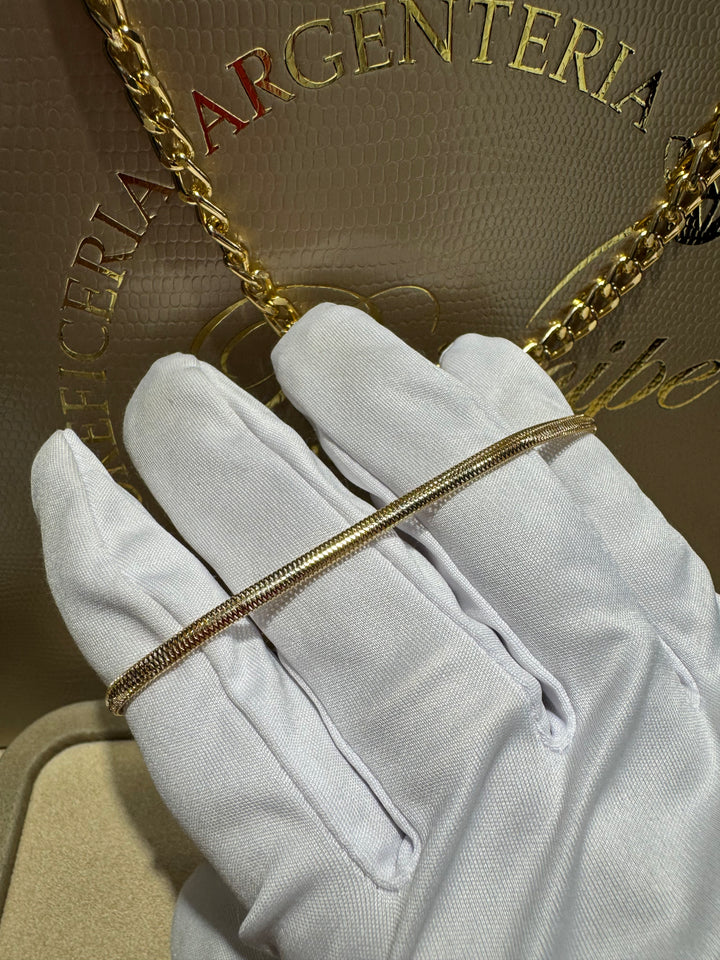Bracciale elastico oro