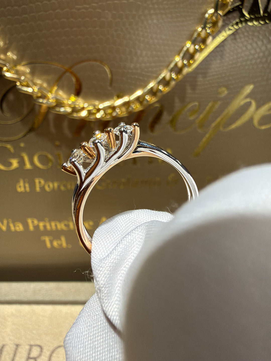 Anello Trilogy Bicolore Comete 💫