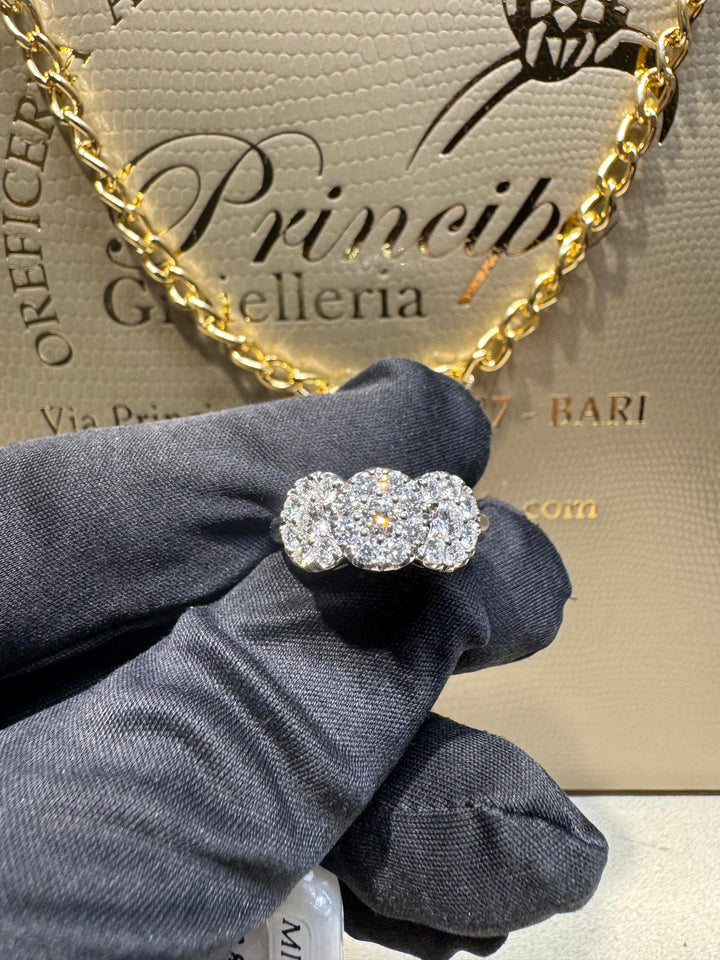 Anello trilogy fiore Mirco Visconti 💎
