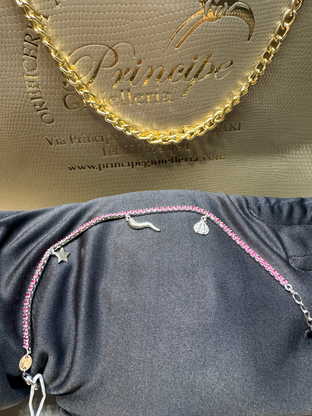 Bracciale porta fortuna argento 925 Comete 💫