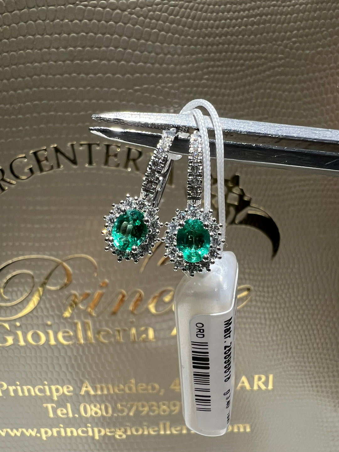 Orecchini smeraldi monachella Visconti 0.59