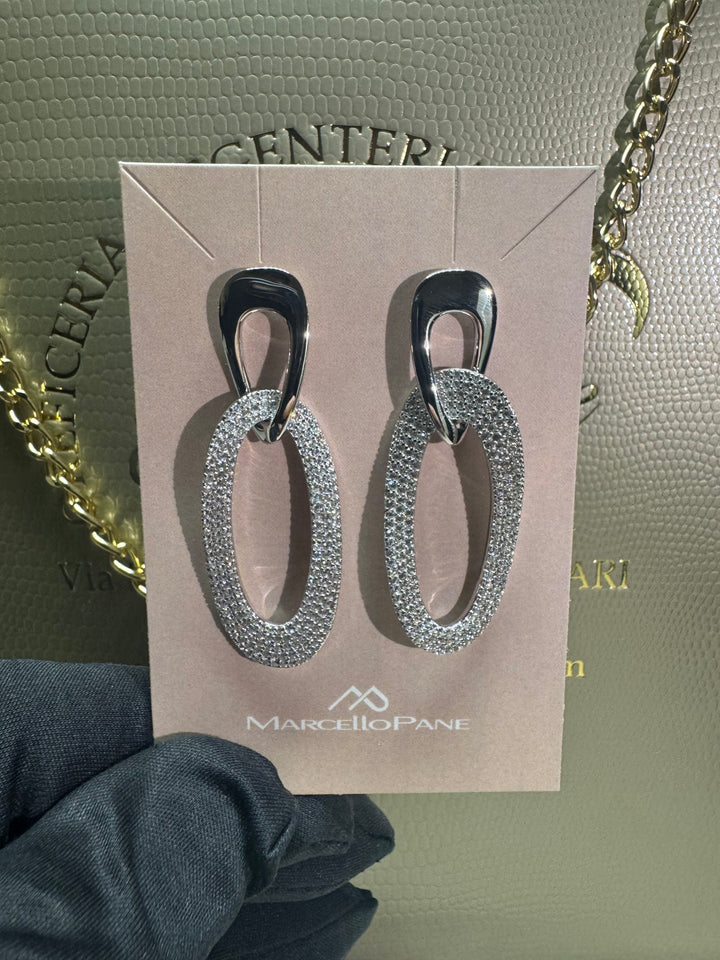 Orecchini argento 925 Marcello pane ❤️