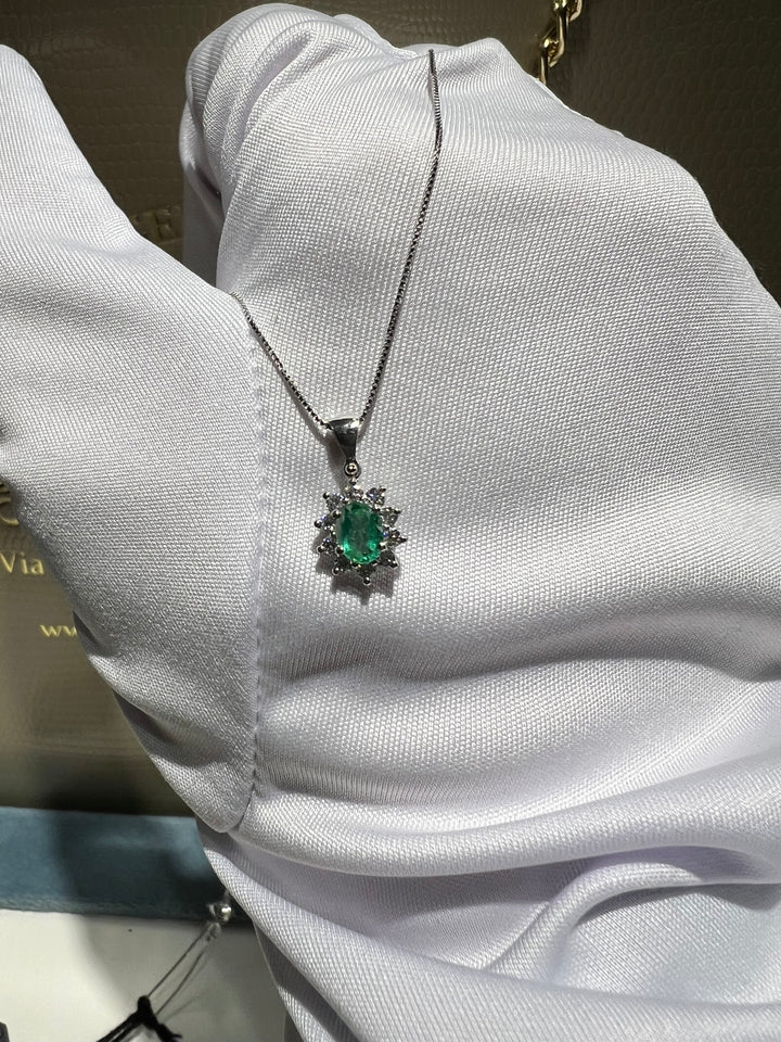 Collana smeraldo kate 0.22