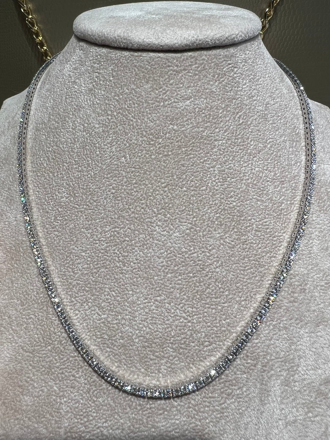 Collana Tennisi diamanti Visconti 5.10 Ct