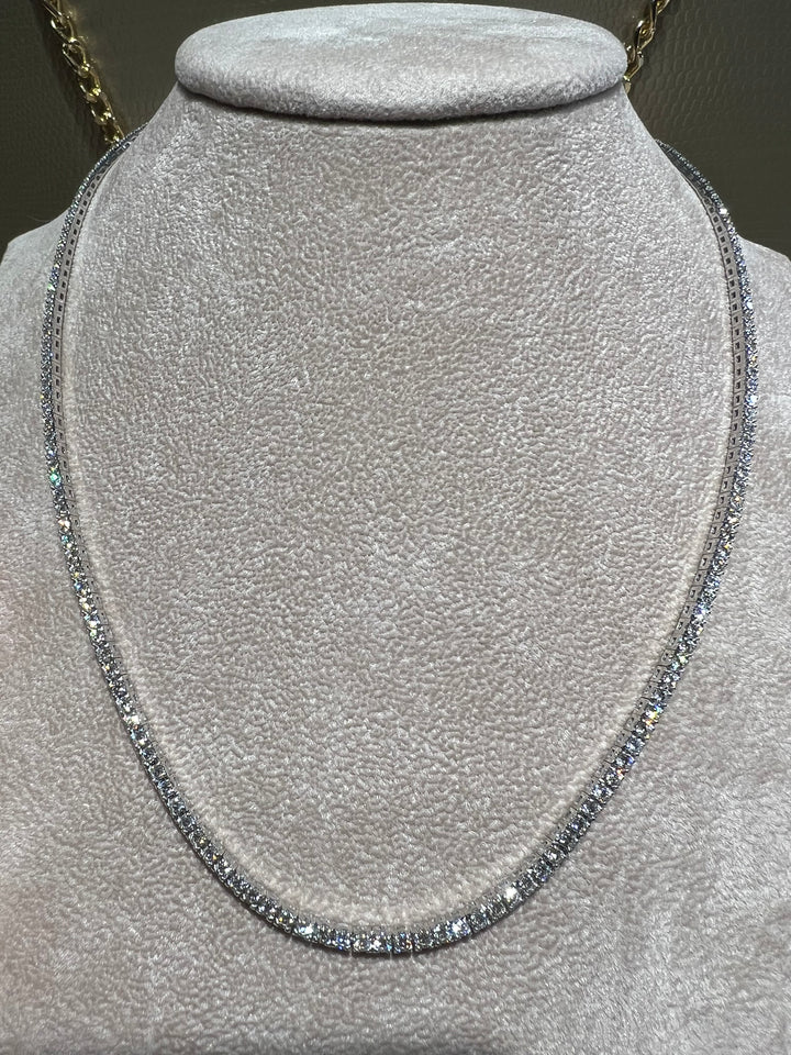 Collana Tennisi diamanti Visconti 5.10 Ct