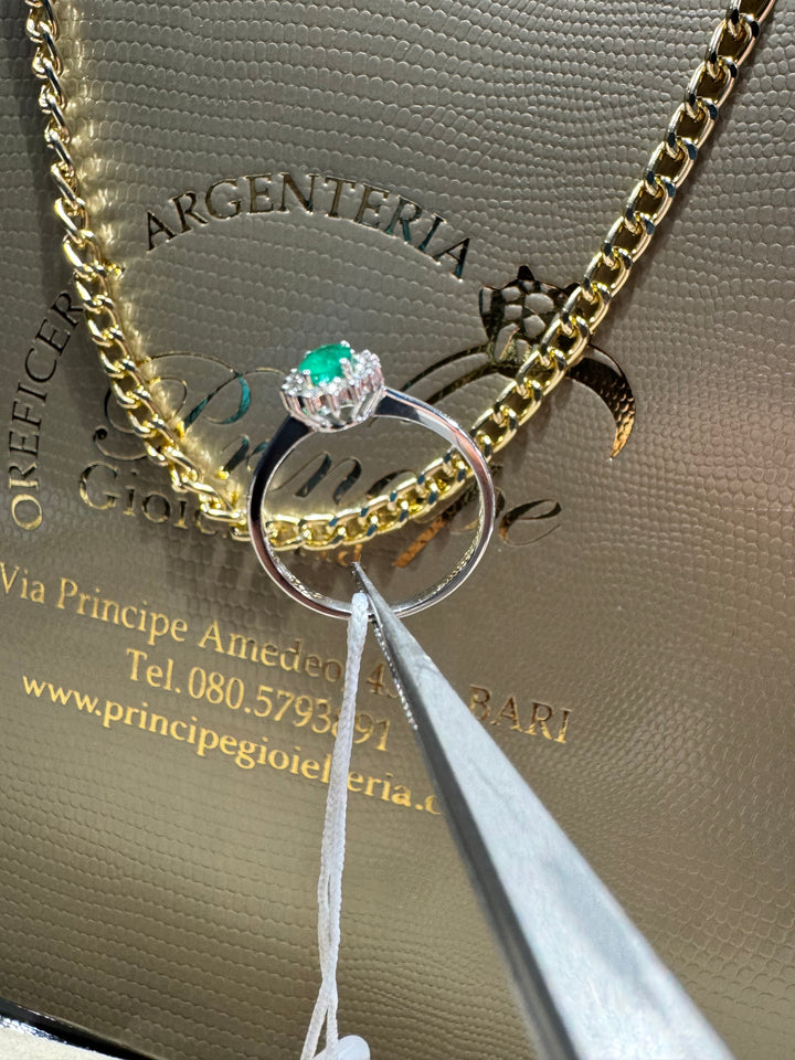 Anello Kate smeraldo Comete