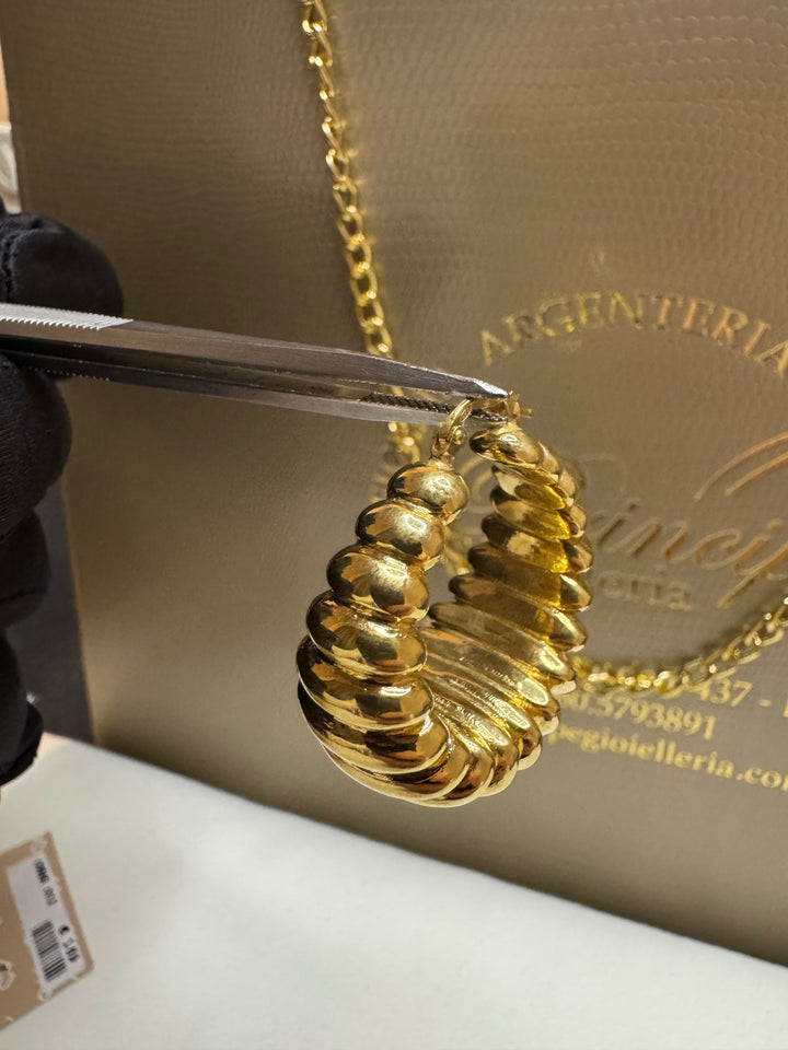 Orecchini argento 925 Marcello pane ❤️