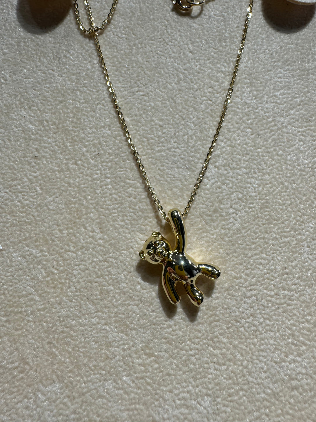 Collana orsetto “ti voglio bene” oro