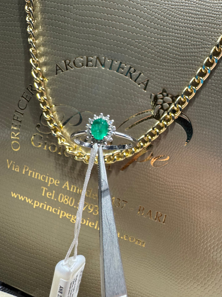 Anello Kate smeraldo Comete