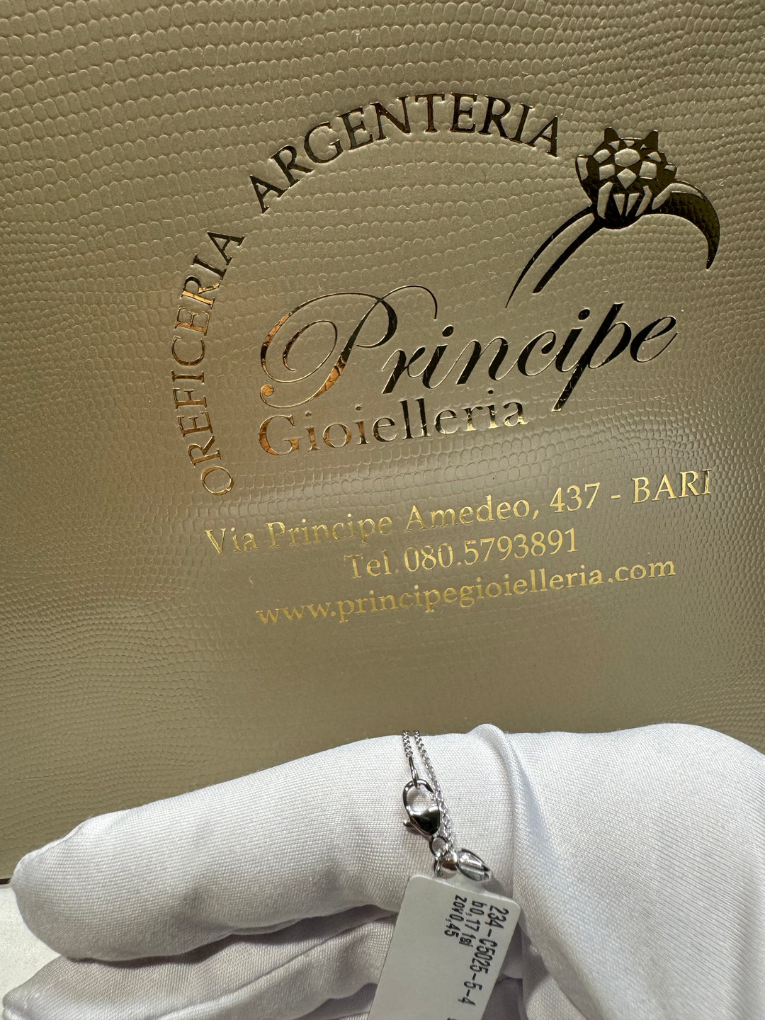 Collana margherita zaffiro crivelli 💎