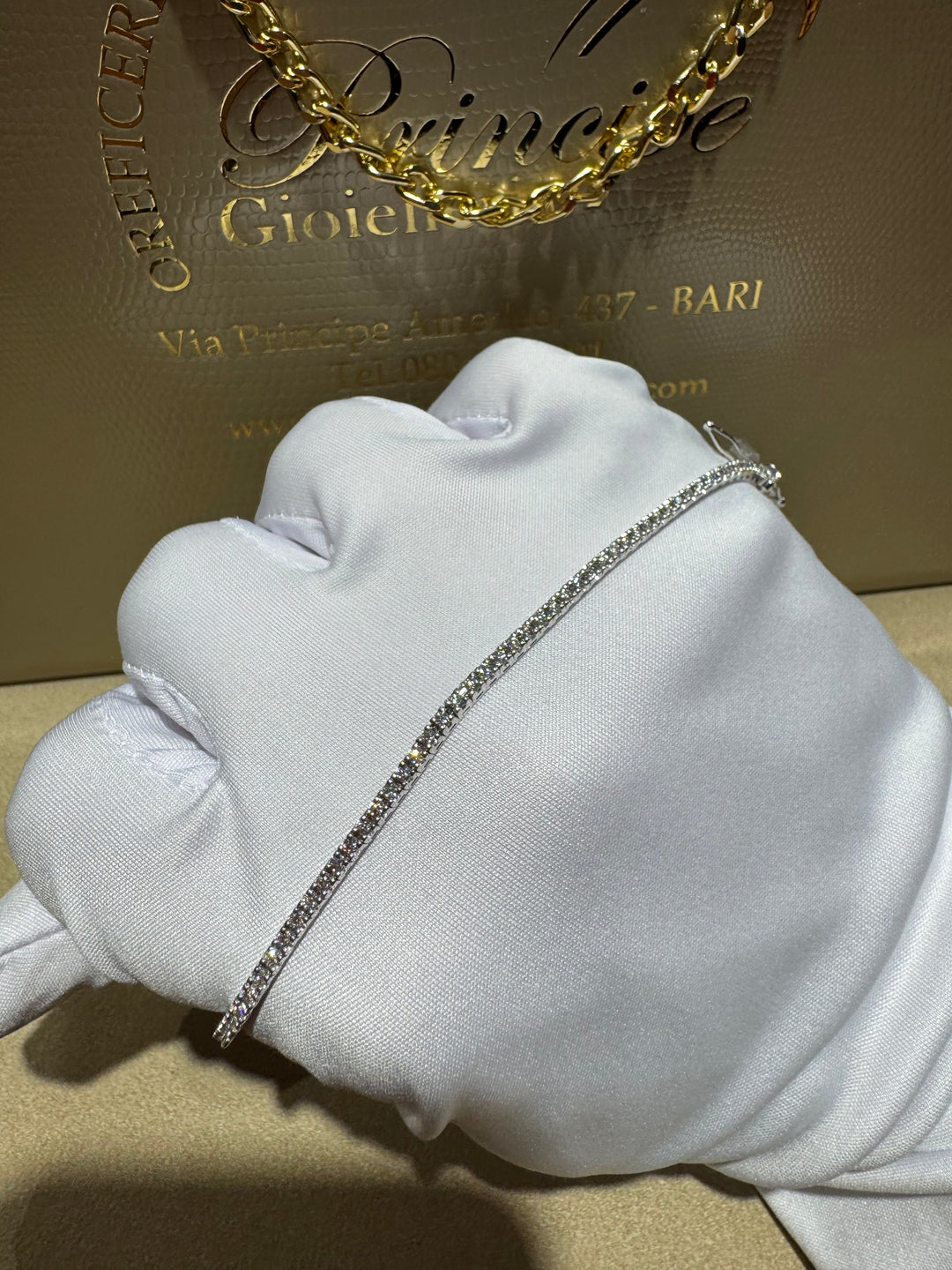 Bracciale tennis diamanti 1.30 ESI