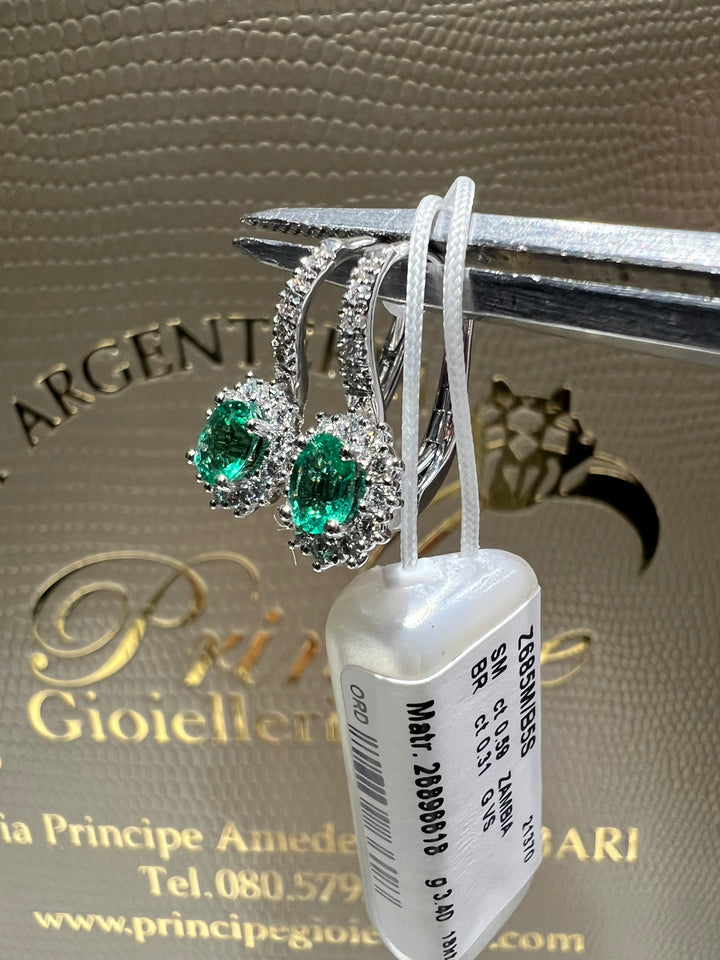 Orecchini smeraldi monachella Visconti 0.59