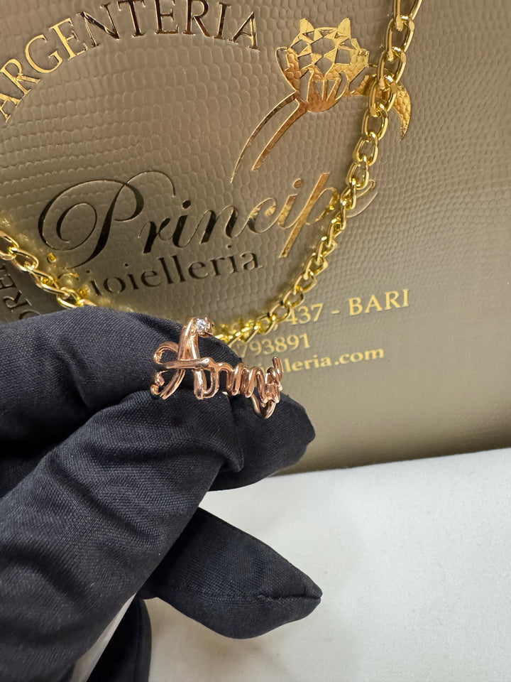 Anello argento 925 Marcello pane ❤️