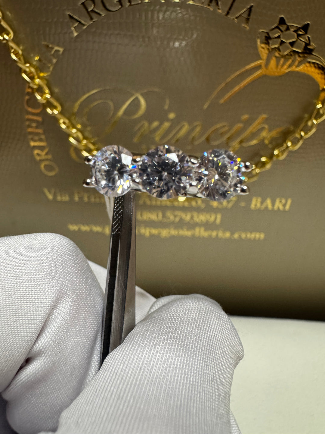 Anello trilogy argento 925 Marcello pane ❤️