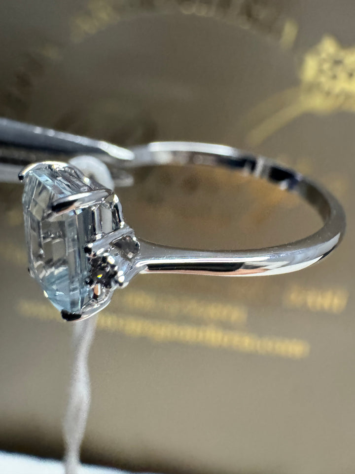 Anello acquamarina Comete 💫