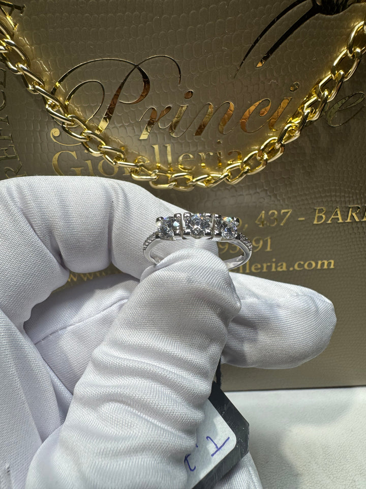 Anello trilogy oro 18kt