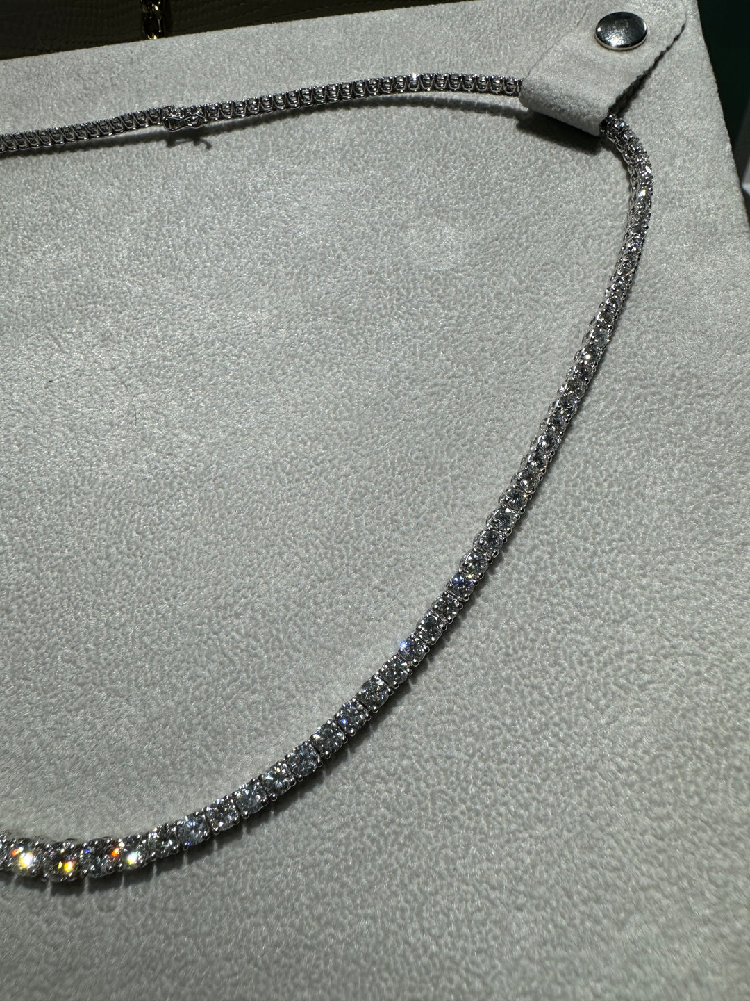 Collana Tennis Degradè 10.50ct