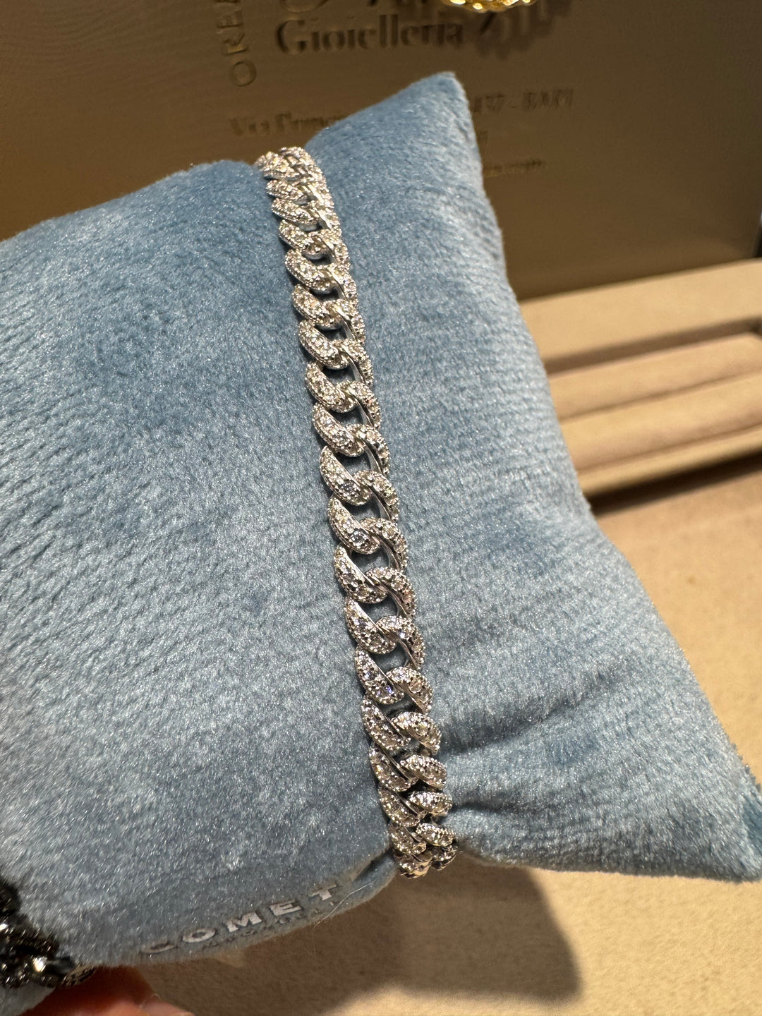 Bracciale Groumette Comete Argento