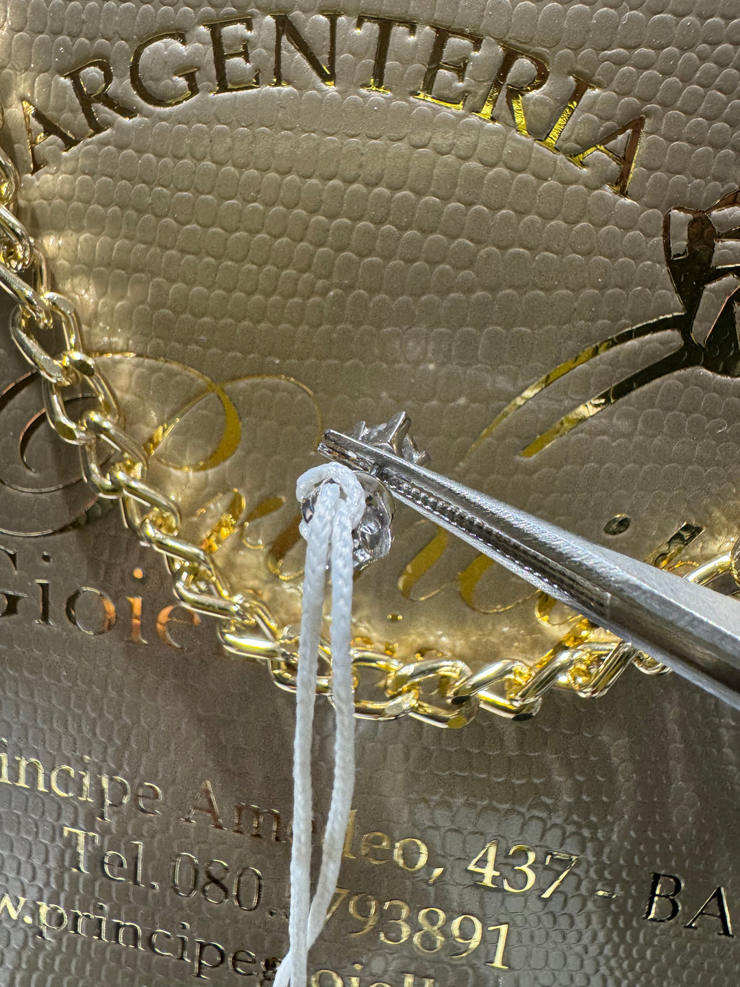 Orecchino diamante Comete 0.11