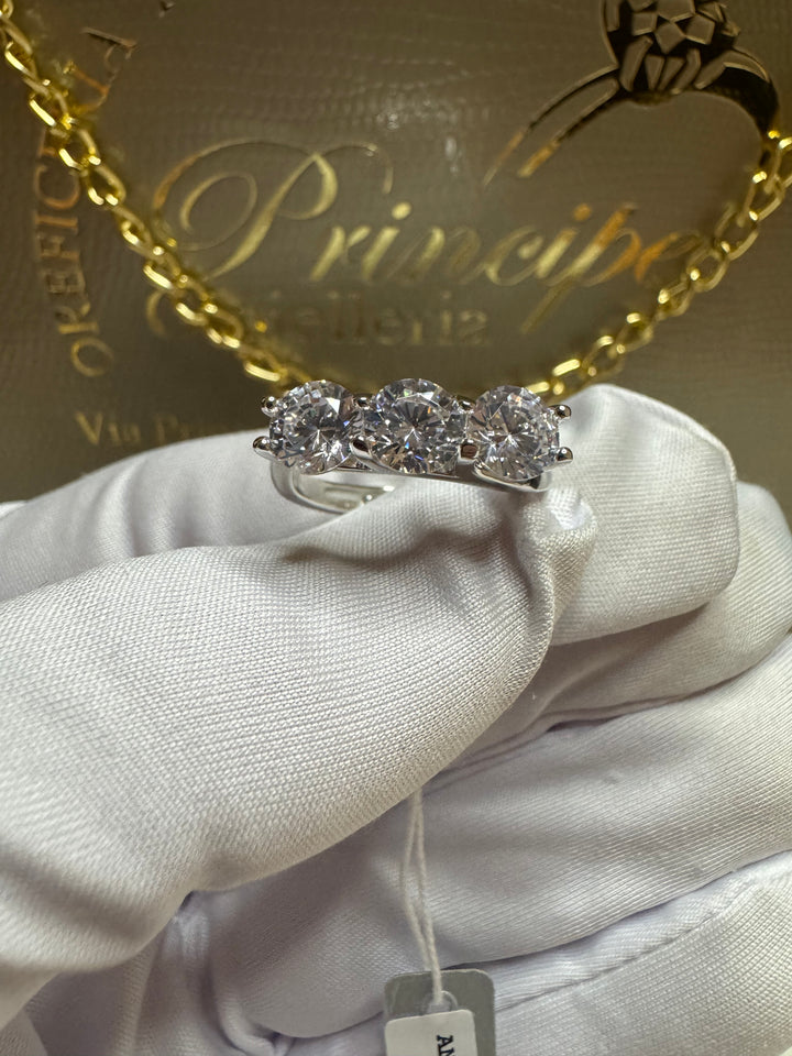 Anello trilogy argento 925 Marcello pane ❤️