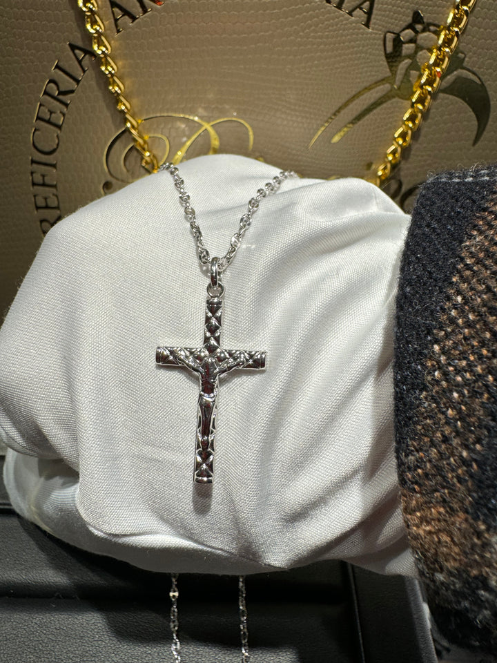 Collana marinara croce oro