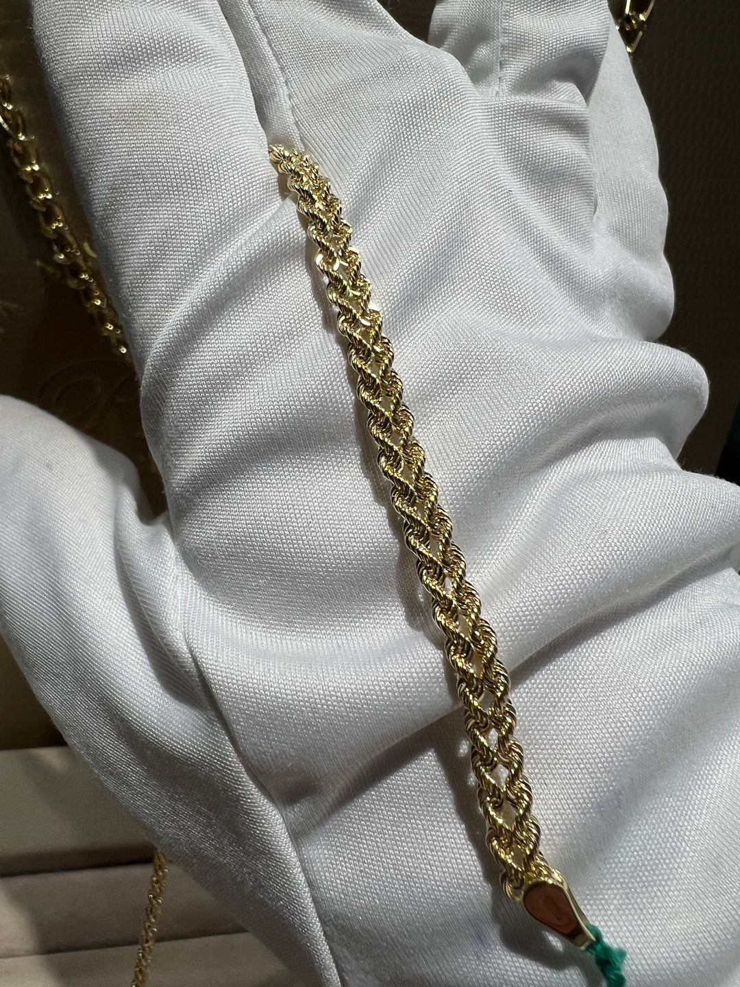 Collana fune bis oro