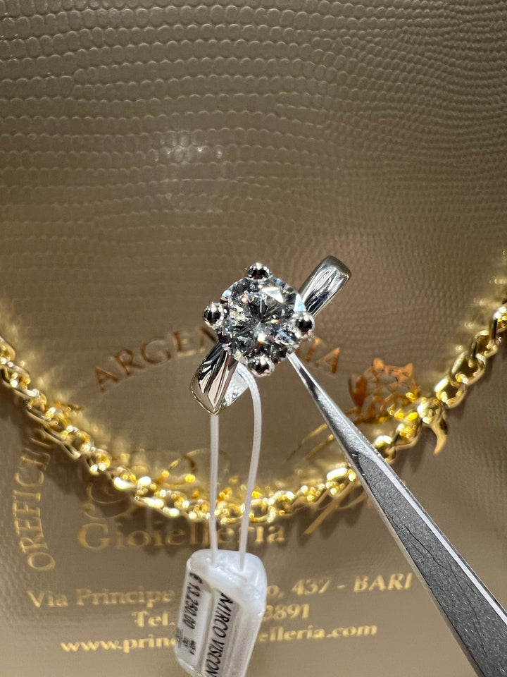 Anello solitario diamanti 1.20 CT Visconti