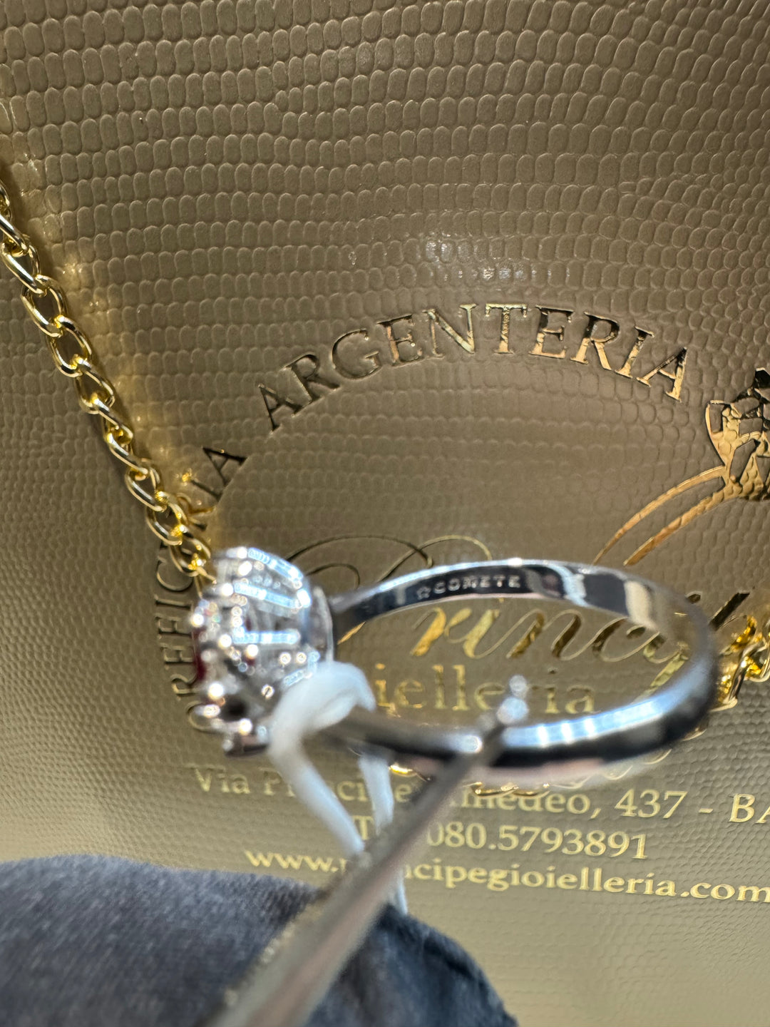 Anello rubino Comete 💫