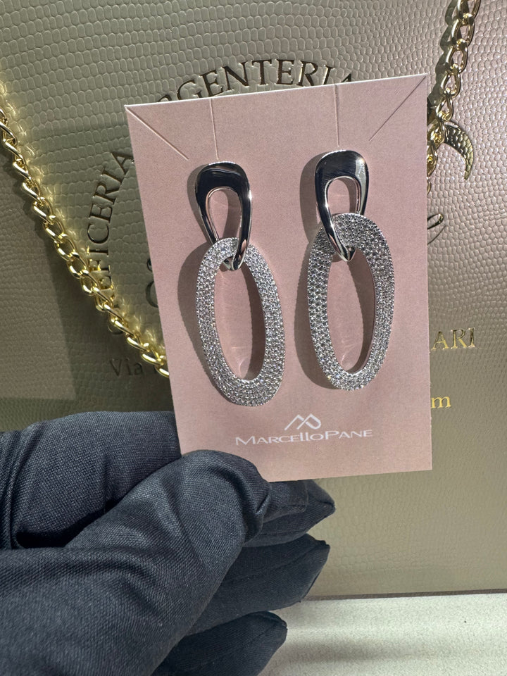 Orecchini argento 925 Marcello pane ❤️