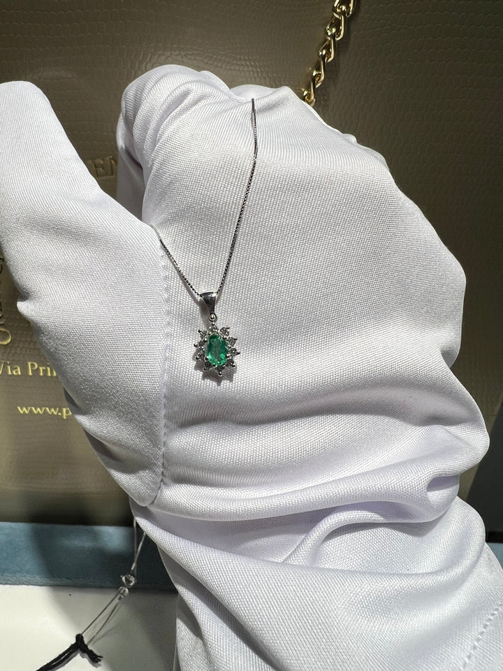Collana smeraldo kate 0.22