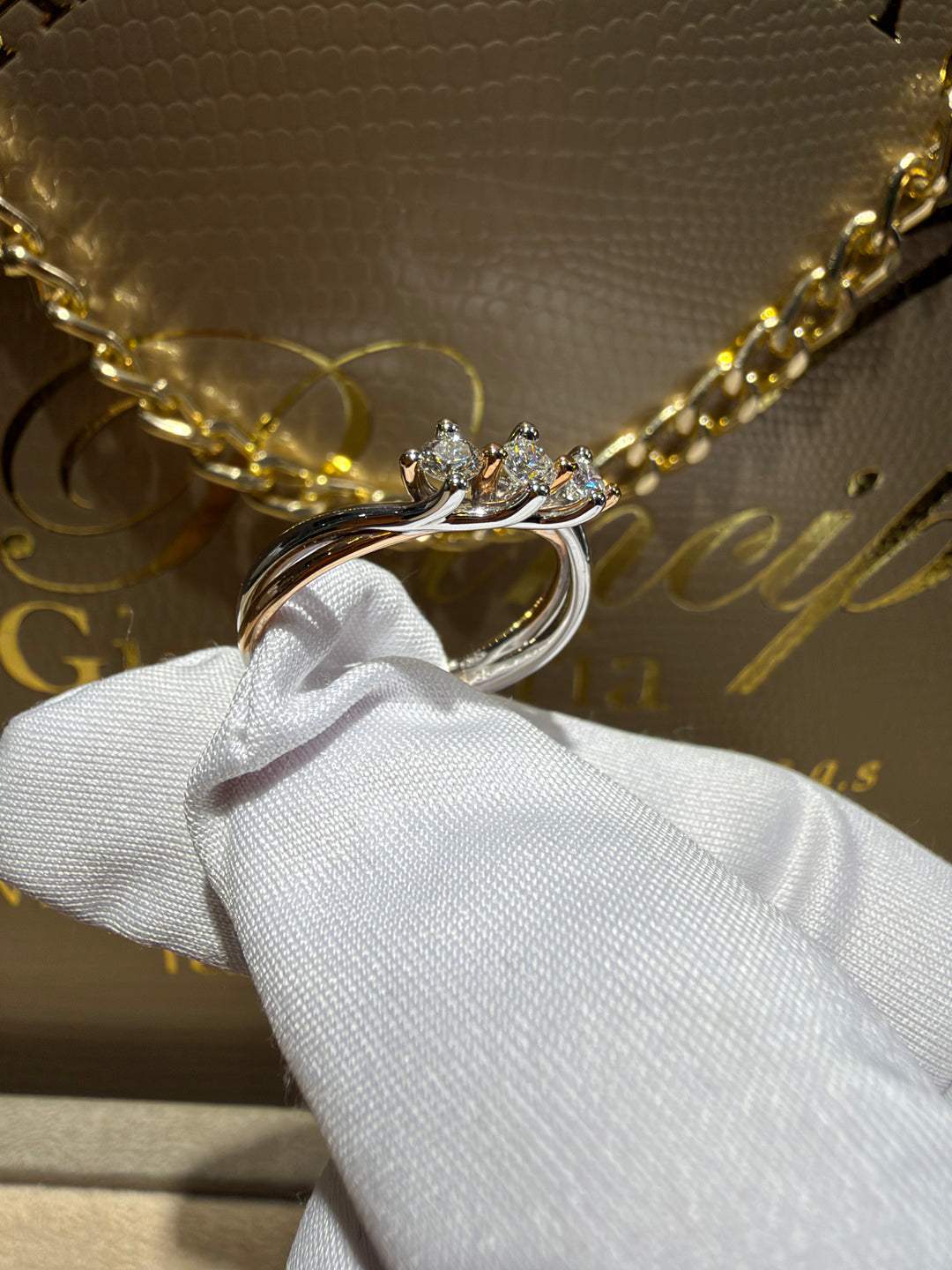 Anello Trilogy Bicolore Comete 💫