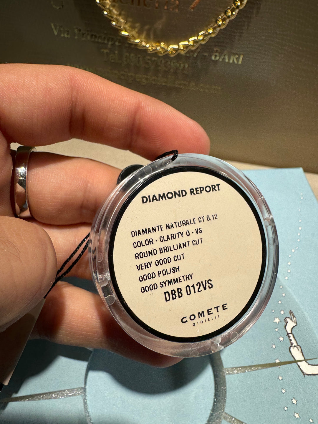 Diamante da investimento Comete
