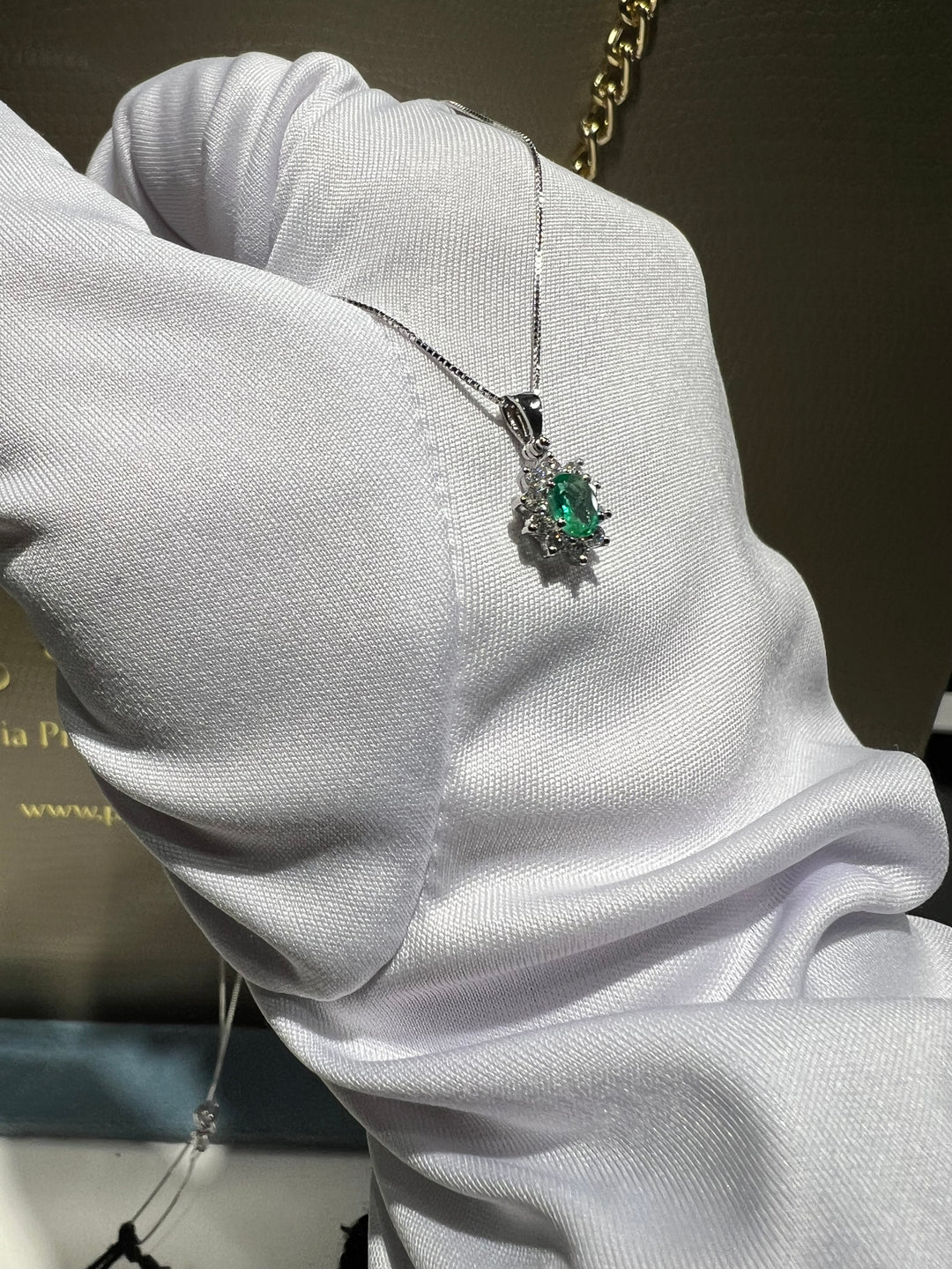 Collana smeraldo kate 0.22