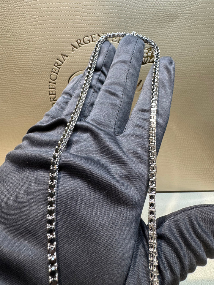 Collana tennis argento 925 Comete 💫