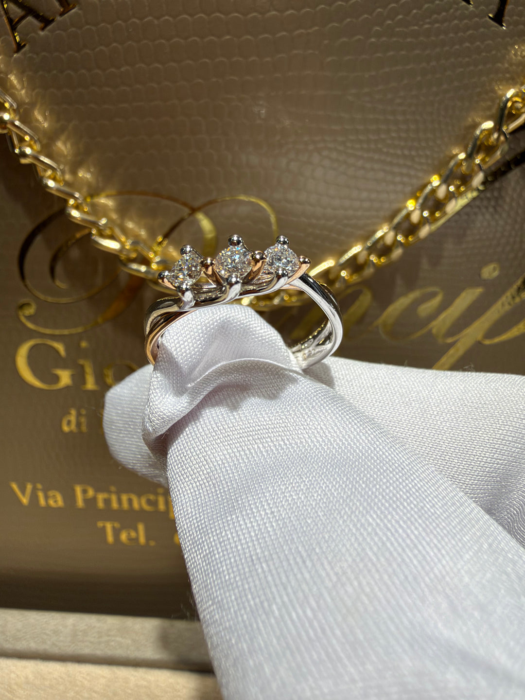 Anello Trilogy Bicolore Comete 💫