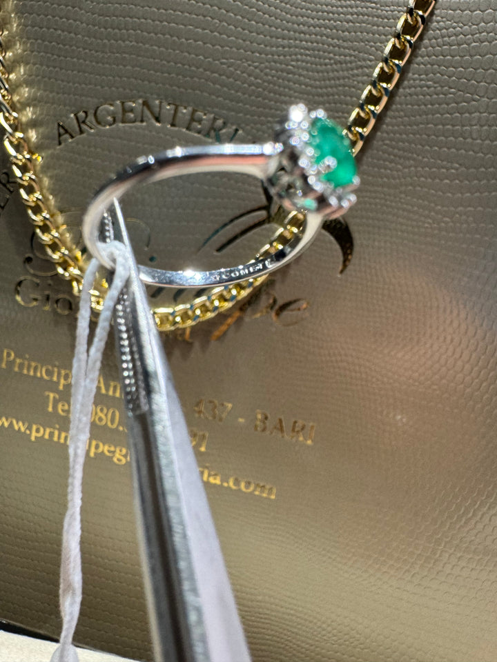 Anello Kate smeraldo Comete