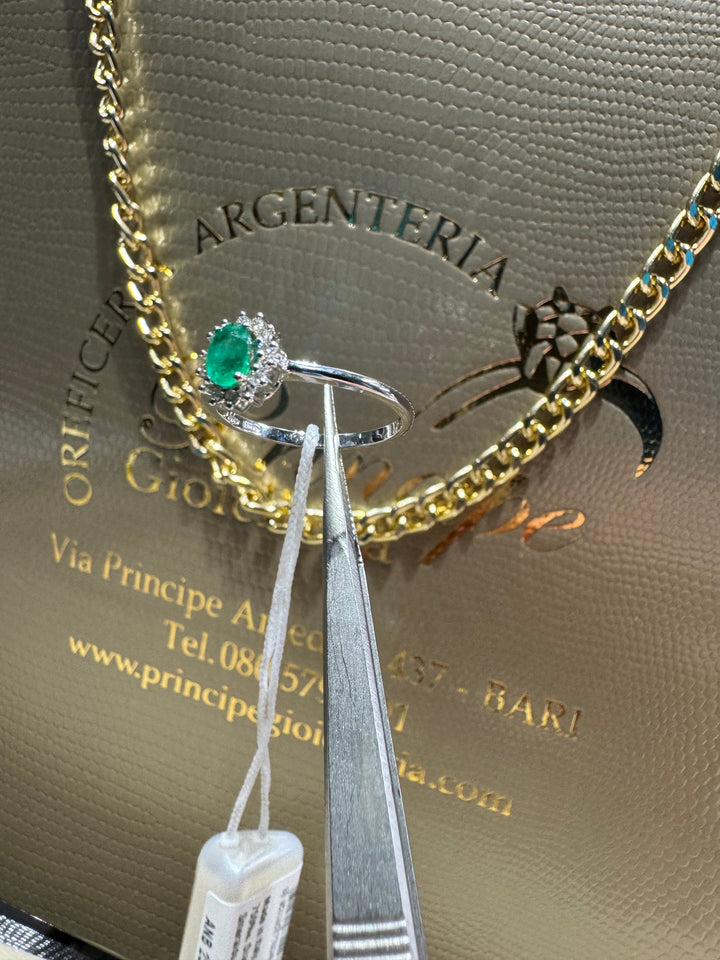 Anello Kate smeraldo Comete
