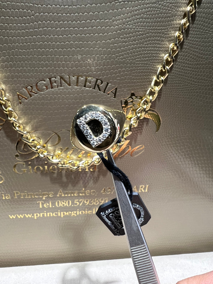 Anello personalizzabile oro