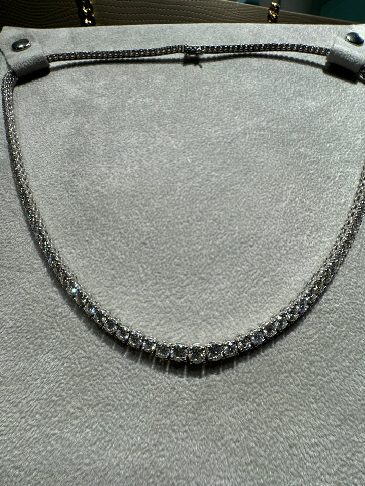 Collana Tennis Degradè 10.50ct