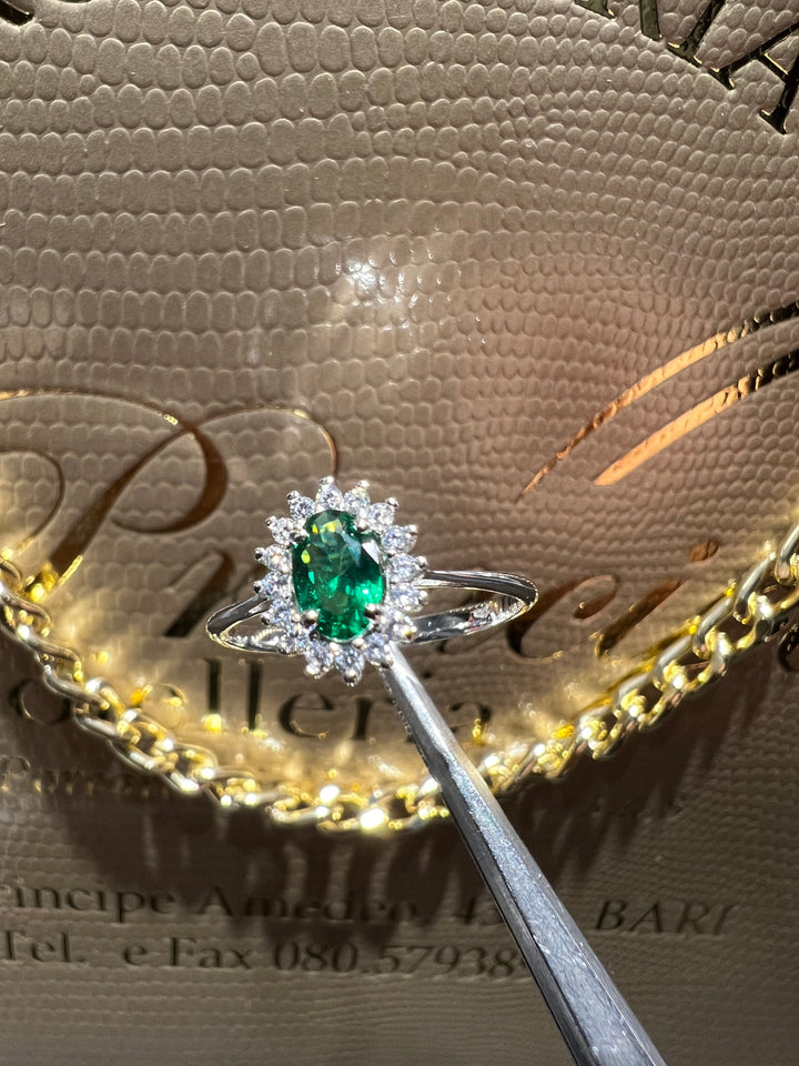 Anello kate oro verde