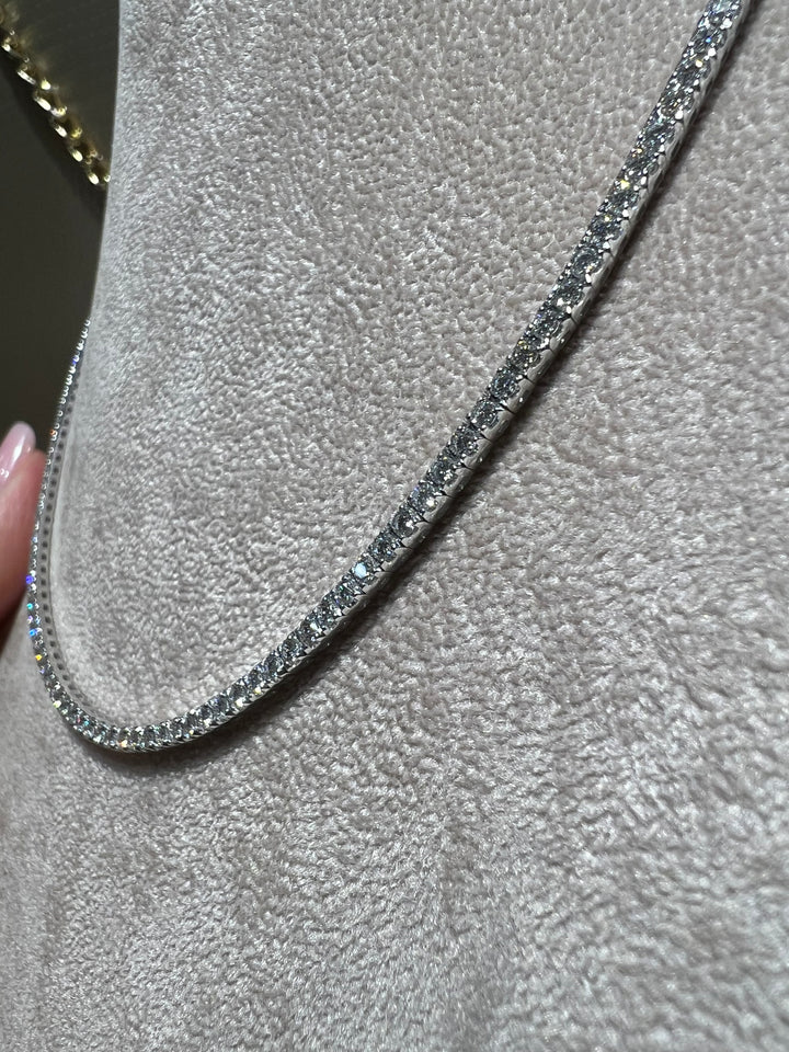 Collana Tennisi diamanti Visconti 5.10 Ct