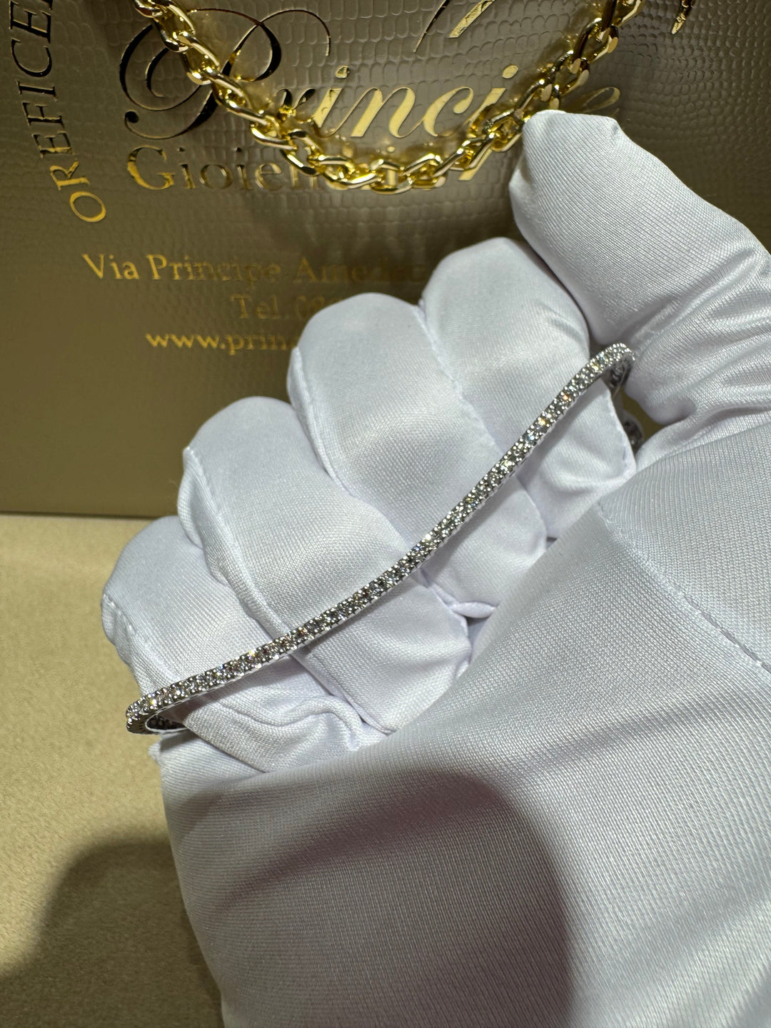 Bracciale tennis diamanti 1.30 ESI