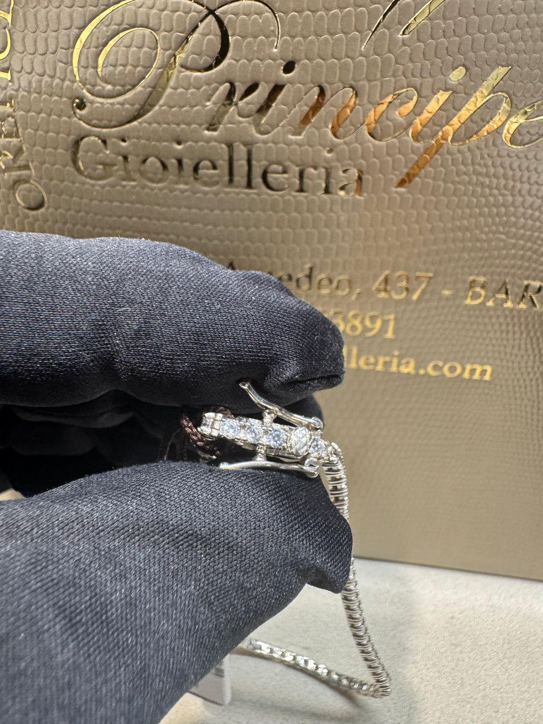 Bracciale tennis argento 925 comete 💫